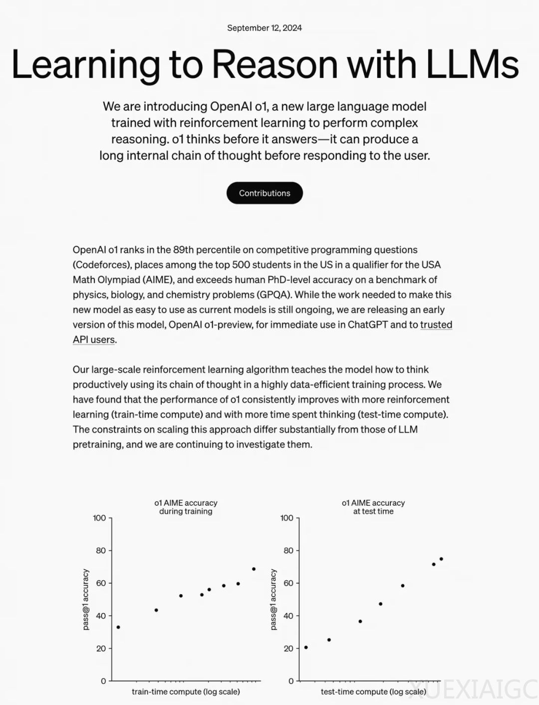 OpenAI o1自我博弈强化学习技术路线推演